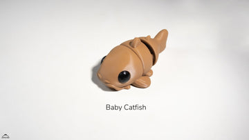 Catfish Fidget Keychain
