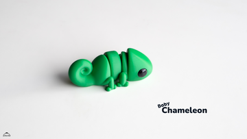 Chameleon Fidget Keychain