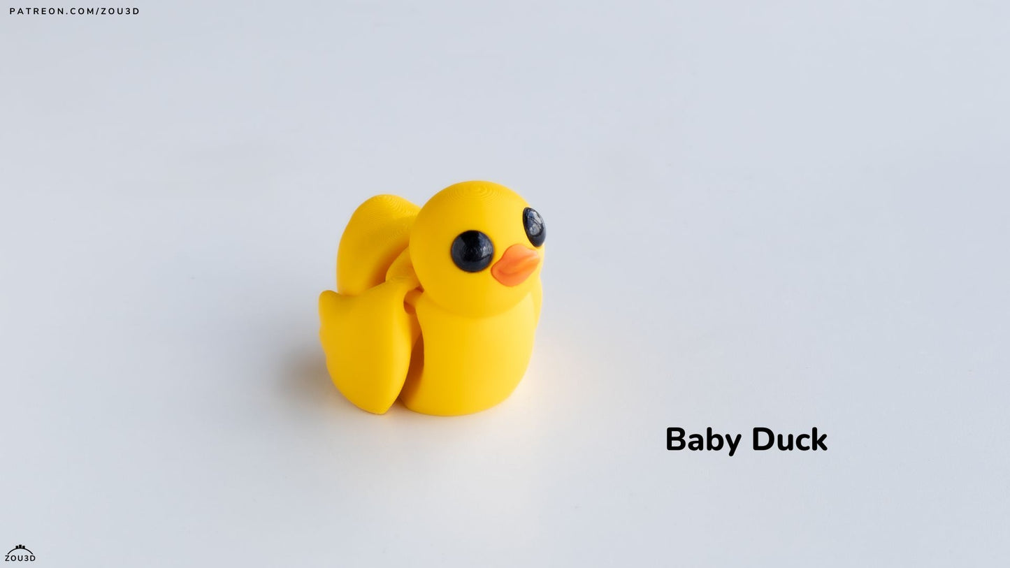 Duck Fidget Keychain