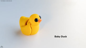 Duck Fidget Keychain