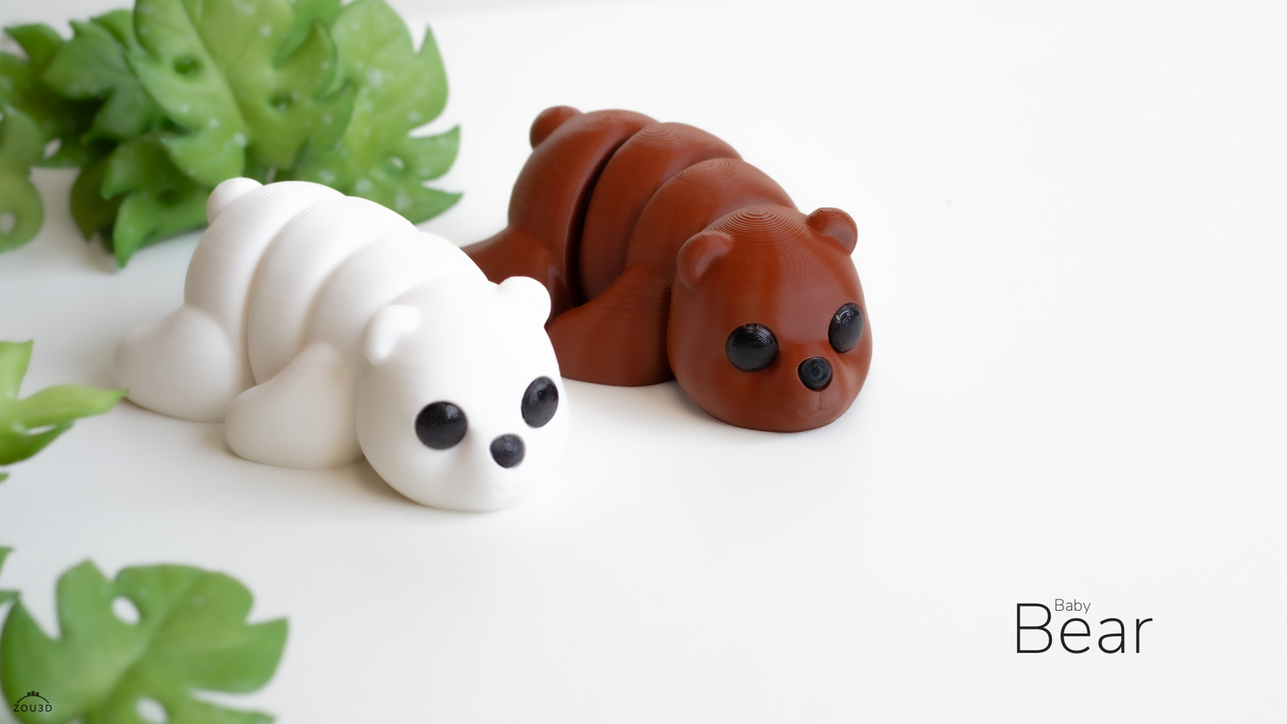 Bear Fidget Keychain