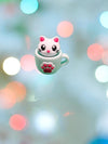 Kitty in a Cup Fidget Clicker