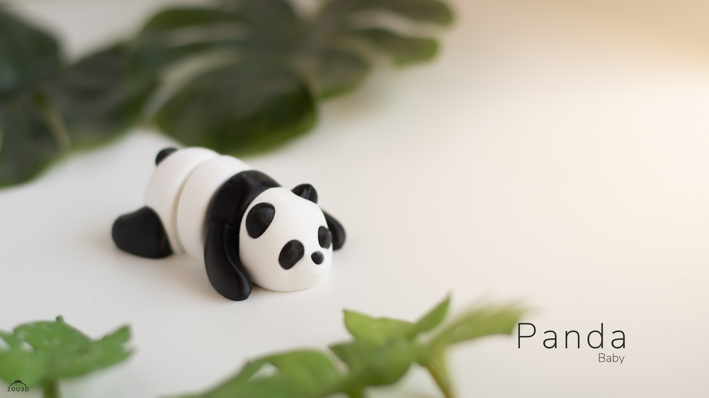 Panda Fidget Keychain