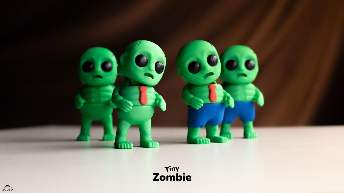 Tiny Zombie Fidget Keychain