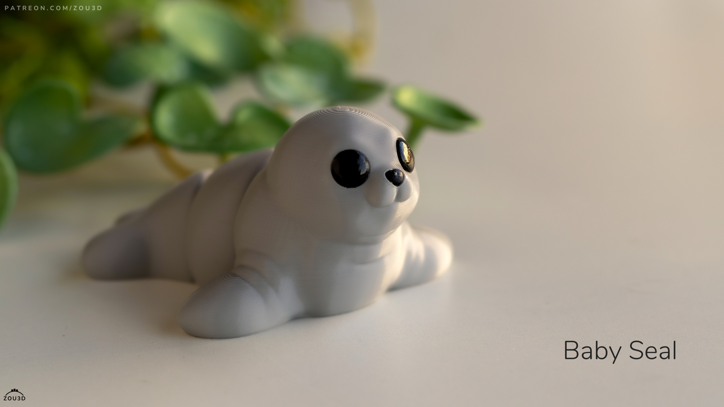 Seal Fidget Keychain
