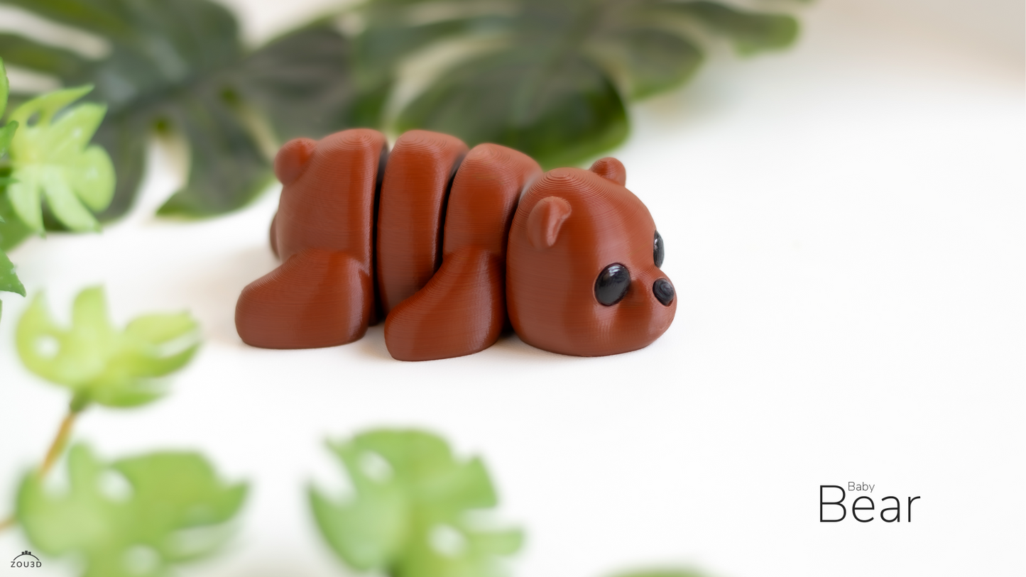 Bear Fidget Keychain
