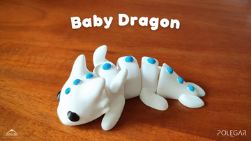 Baby Dragon Keychain