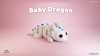 Baby Dragon Keychain