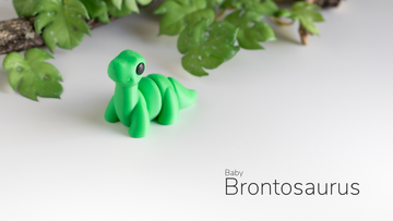 Brontosaurus Fidget Keychain