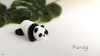 Panda Fidget Keychain