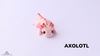 Axolotl Fidget Keychain