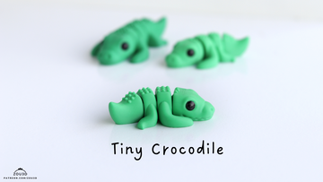 Crocodile Fidget Keychain