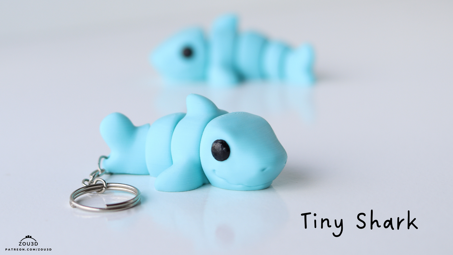 Baby Shark Fidget Keychain
