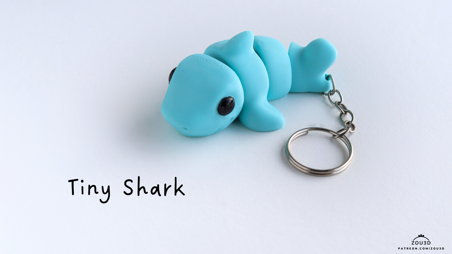 Baby Shark Fidget Keychain