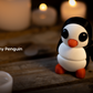 Penguin Fidget Keychain