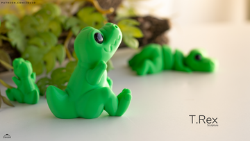 Baby Rex Statue