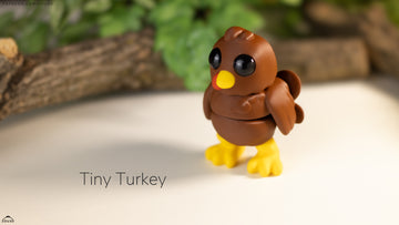 Turkey Fidget Keychain