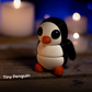 Penguin Fidget Keychain
