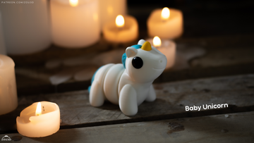 Unicorn Fidget Keychain