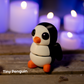 Penguin Fidget Keychain
