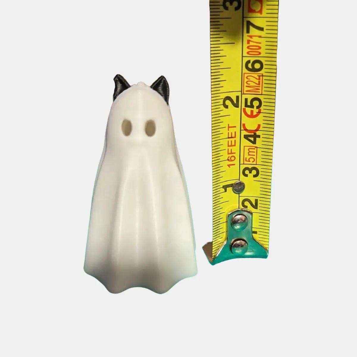 Fidget Ghost Kitty Keychain