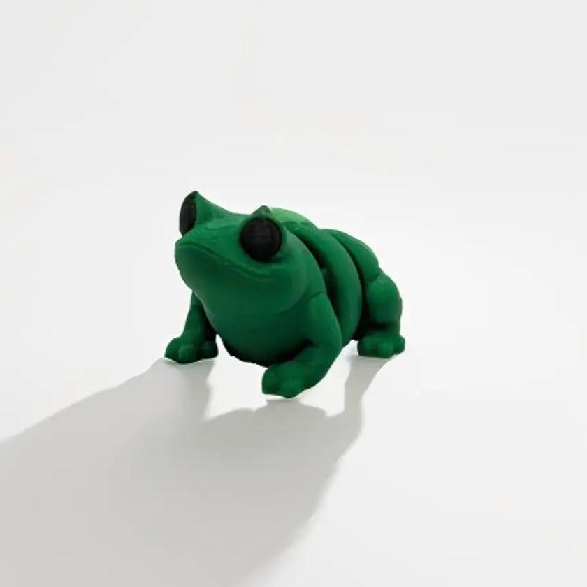 Green Fidget Froggy Keychain