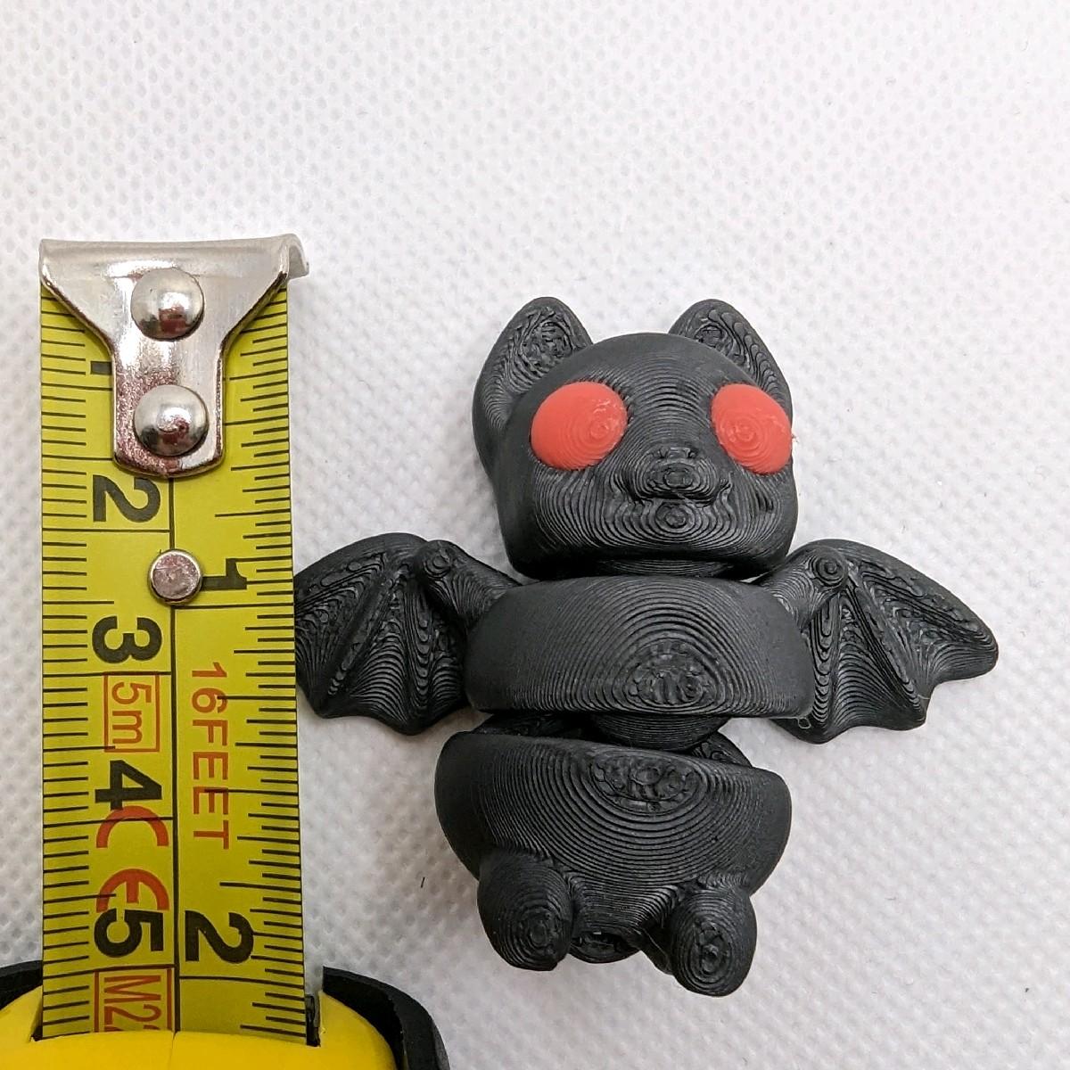 Spooky Fidget Bat Keychain