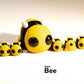 Bee Fidget Keychain