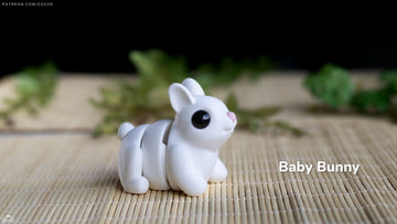 Bunny Fidget Keychain