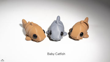 Catfish Fidget Keychain