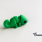 Chameleon Fidget Keychain
