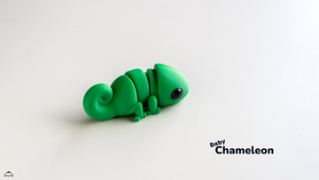 Chameleon Fidget Keychain