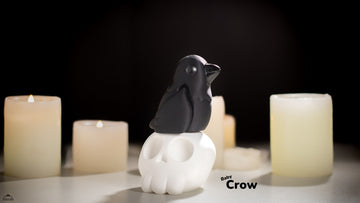 Fidget Crow Keychain