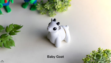 Baby Goat Fidget Keychain