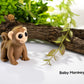 Monkey Fidget Keychain