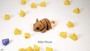 Fidget Mouse Keychain