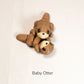 Otter Fidget Keychain