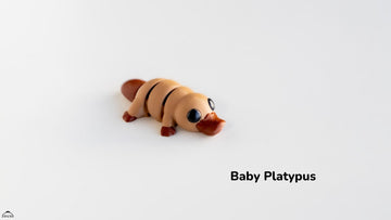 Baby Platypus Fidget Keychain