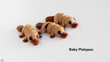 Baby Platypus Fidget Keychain