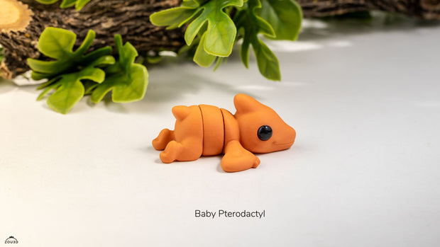 Pterodactyl Fidget Keychain