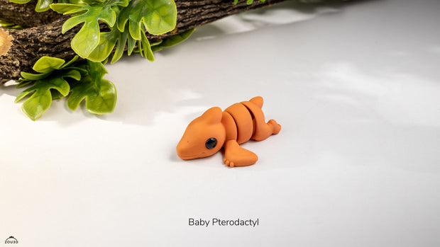 Pterodactyl Fidget Keychain