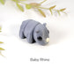 Baby Rhino Fidget Keychain