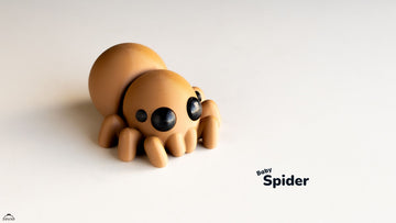Baby Spider Fidget Keychain