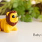 Lion Fidget Keychain