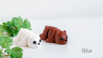 Bear Fidget Keychain