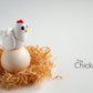 Chicken Fidget Keychain