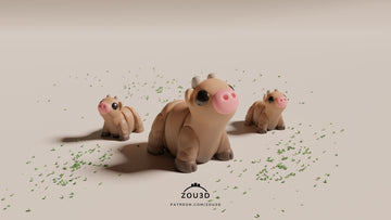 Horse Fidget Keychain