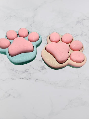 Paw Pad Fidget Clickers
