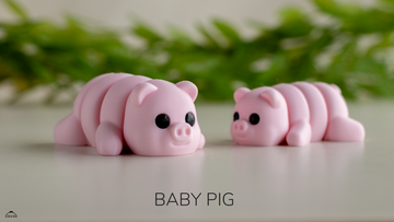 Pig Fidget Keychain