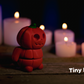 Pumpkin Man Fidget Keychain